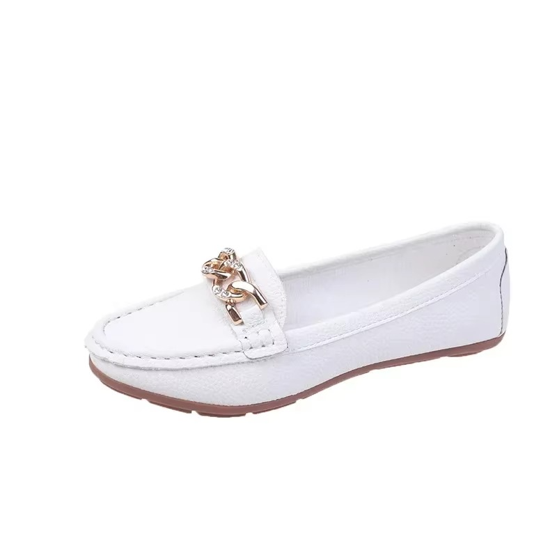 Chains – Comfort Loafers - White - 36