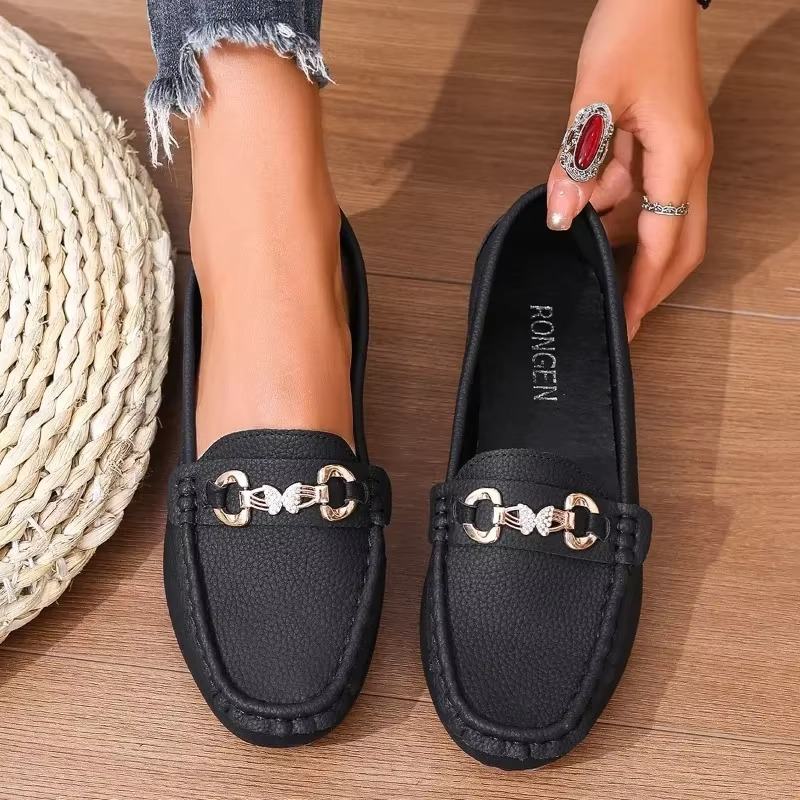 Mocassim Feminino Chains Leve e Versátil