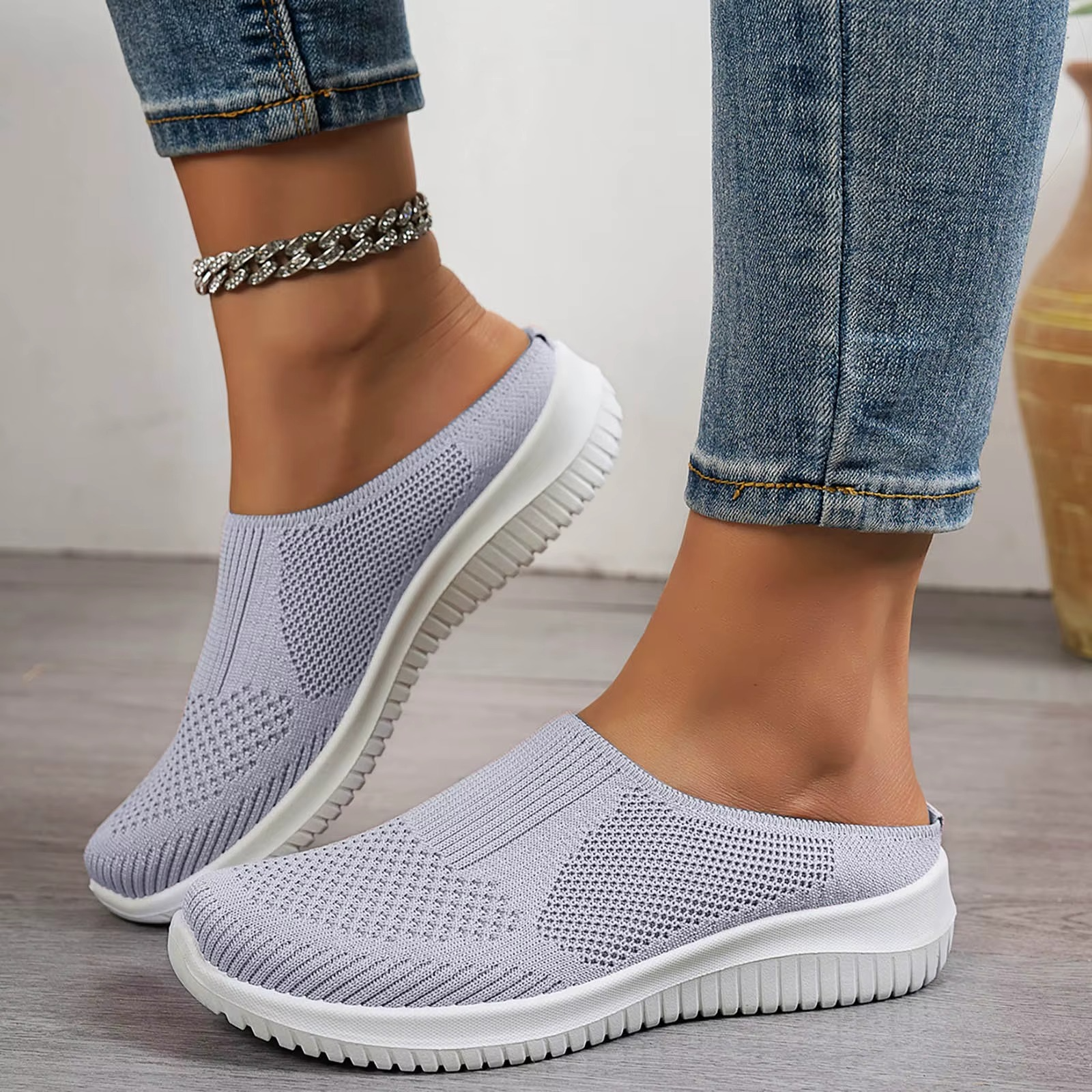 Stella – Comfort Sneakers - Green - 38