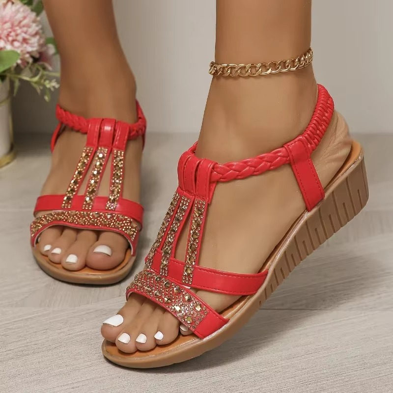 Bohemian – Women's Comfort Sandals - Black - 40