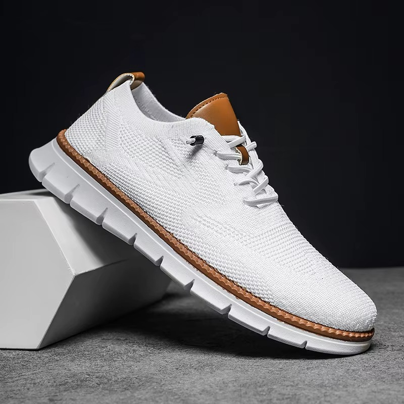 UpComfort – Men's Comfort Sneakers - Beige - 44