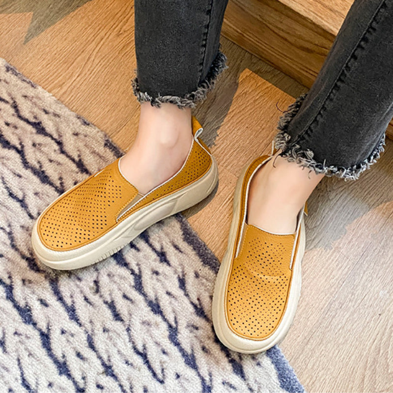 Glamour – Comfort Sneakers - Beige - 38