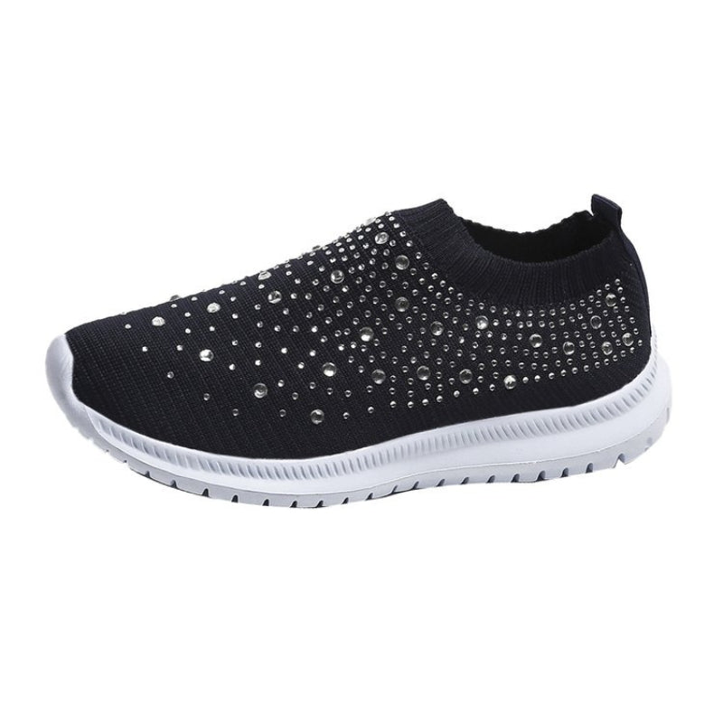 Star – Women's Comfort Sneakers - Black - 35