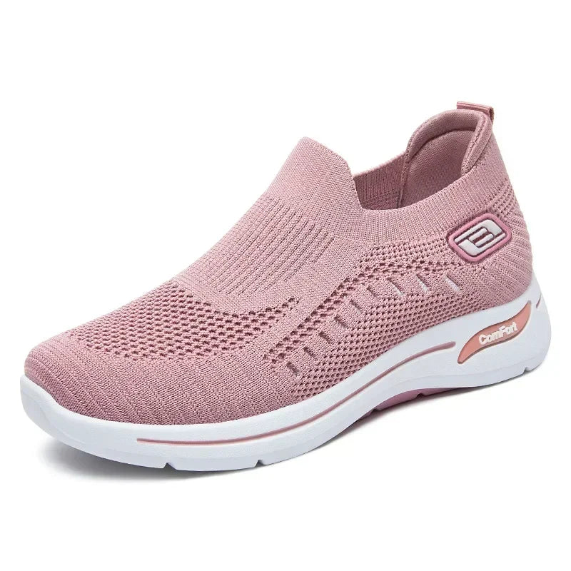 Serena – Women's Comfort Sneakers - Pink - 39
