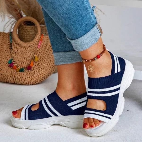 Luxy Comfort – Women's Comfort Sandals - Blue - 41