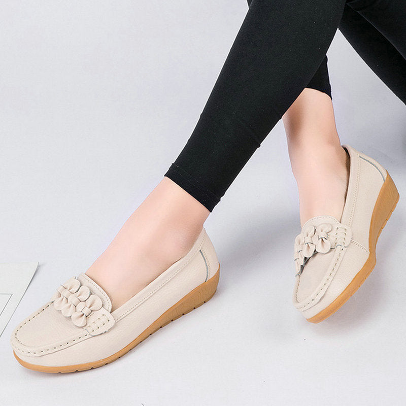 Light Step – Comfort Loafers - White - 38