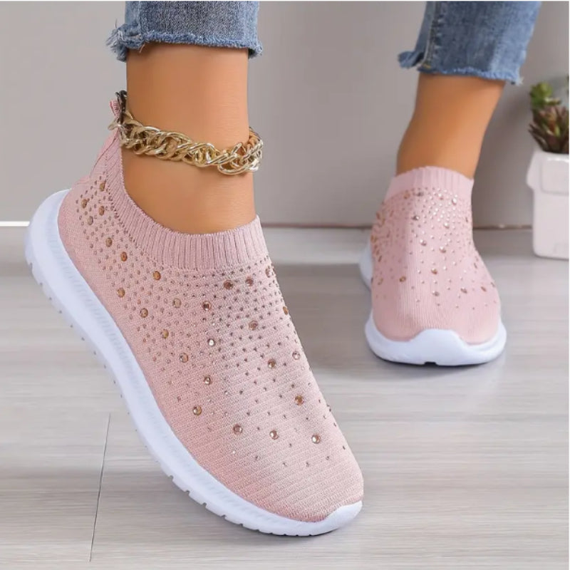 Star – Women's Comfort Sneakers - White - 41