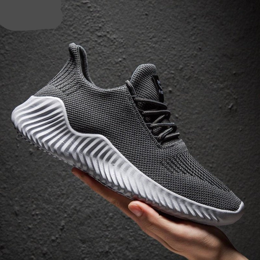 Mesh – Comfort Sneakers - Black - 43