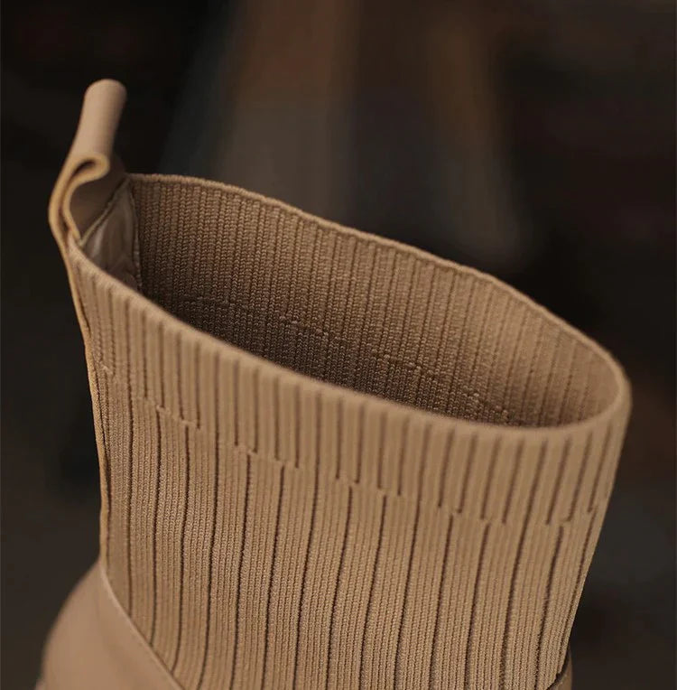 Monique – Women's Comfort Boots - Brown - 37