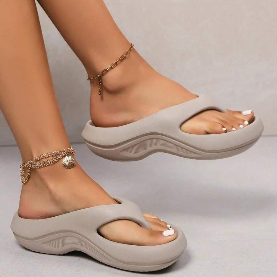 Relax – Women's Comfort Flip-Flops - Gray - 37