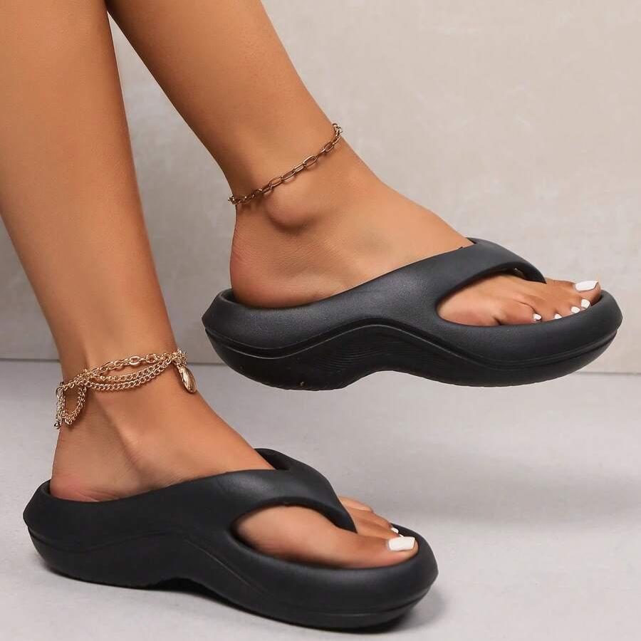Relax – Women's Comfort Flip-Flops - Gray - 39