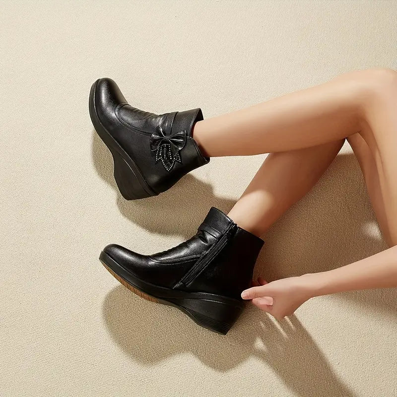Vivienne – Women's Comfort Boots - Black - 40