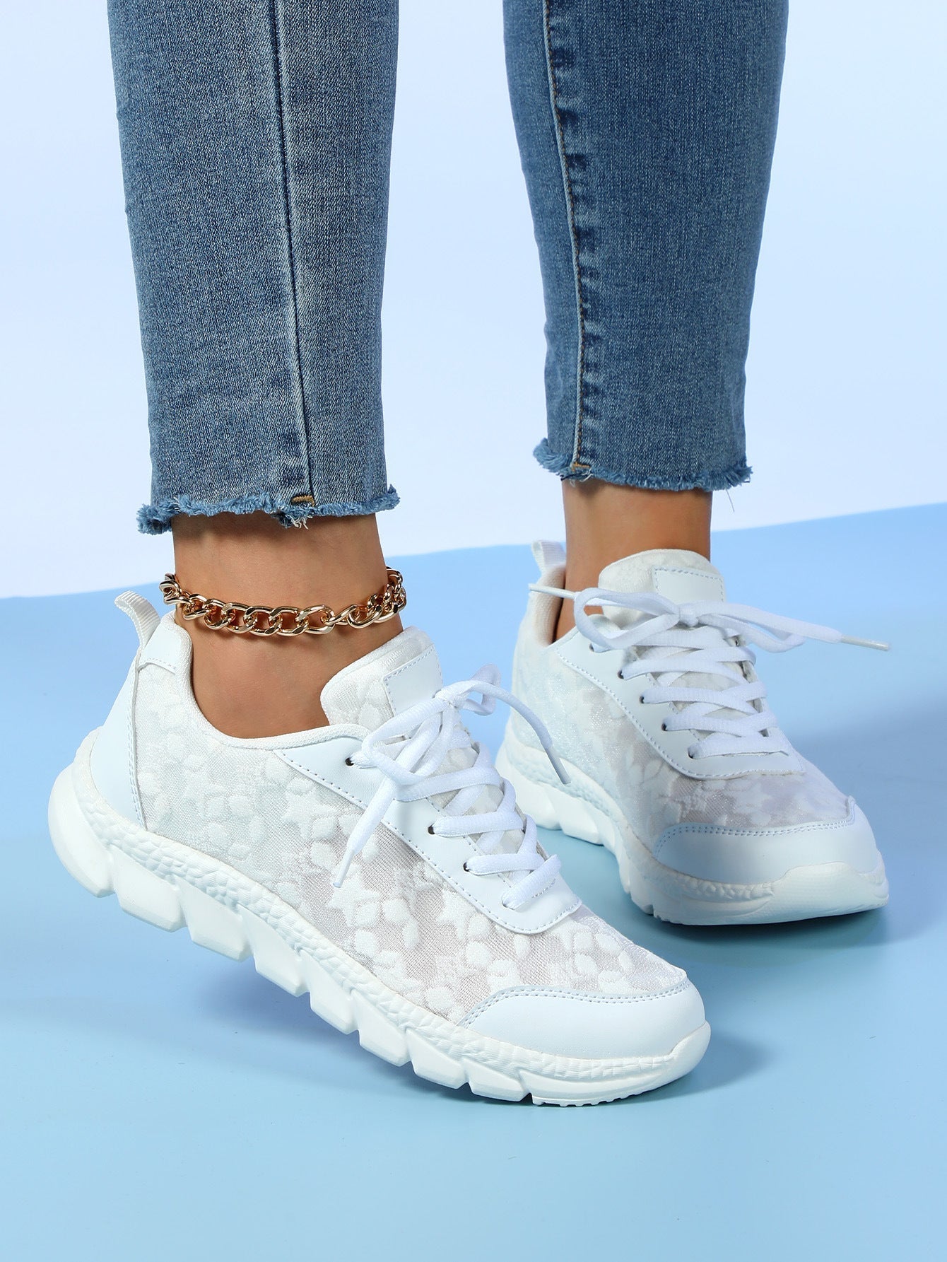 Diana – Comfort Sneakers - White - 41