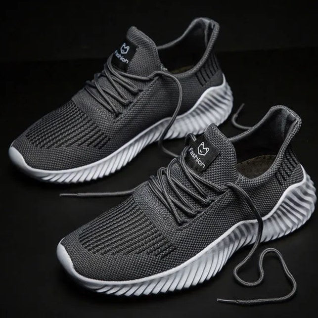 Mesh – Comfort Sneakers - Black - 41
