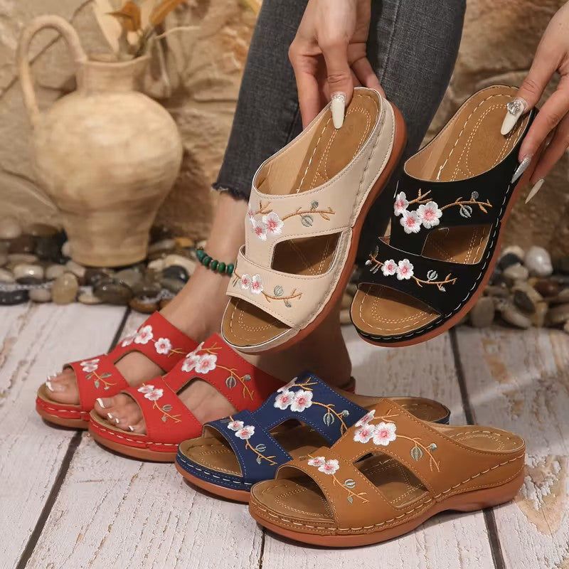 Sandália Feminina Flower Ideal para o Dia a Dia