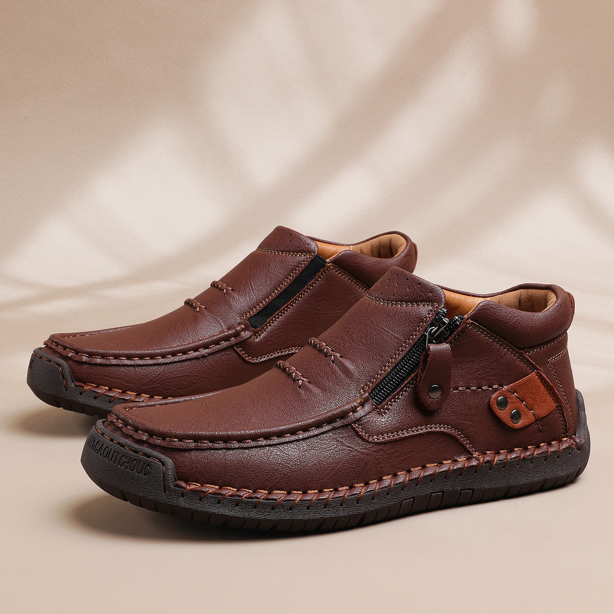 Magnus – Comfort Sneakers - Brown - 41