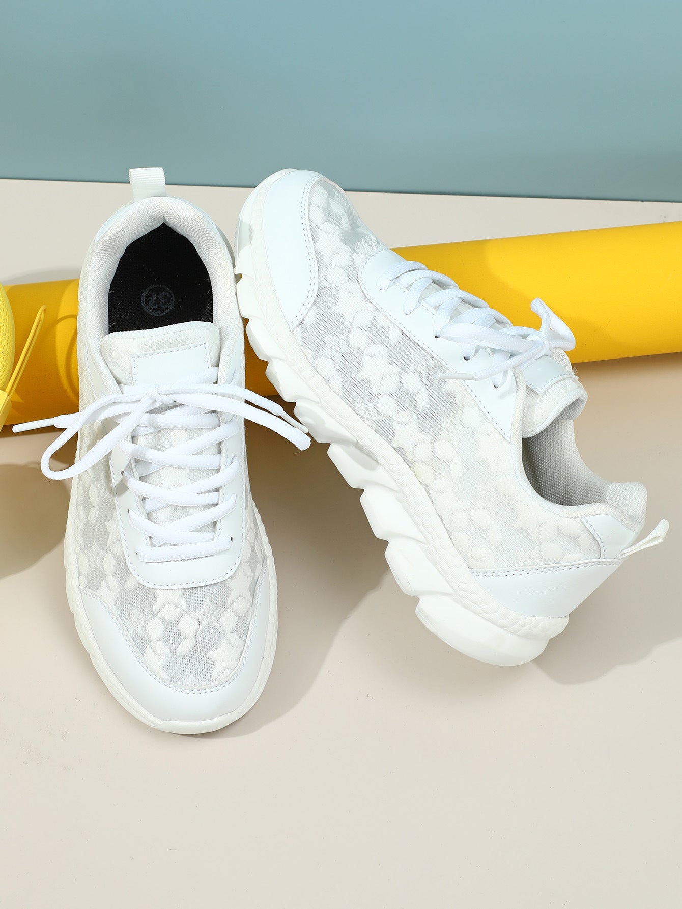 Diana – Comfort Sneakers - White - 40