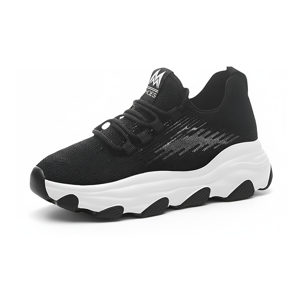 Comfort Wave – Comfort Sneakers - Black - 35