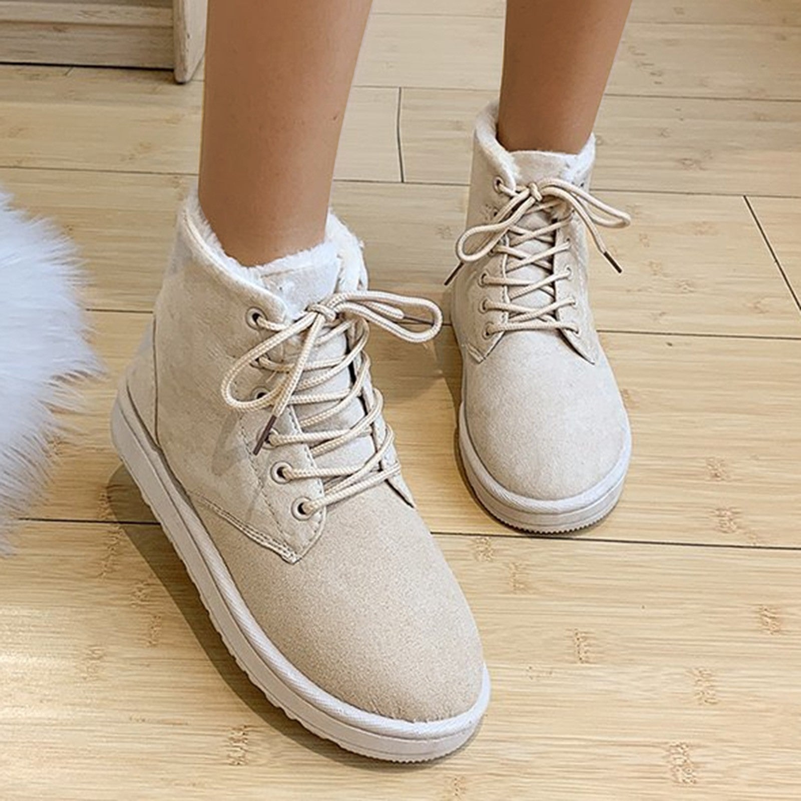 LondonLuxe – Women's Comfort Boots - Gray - 39
