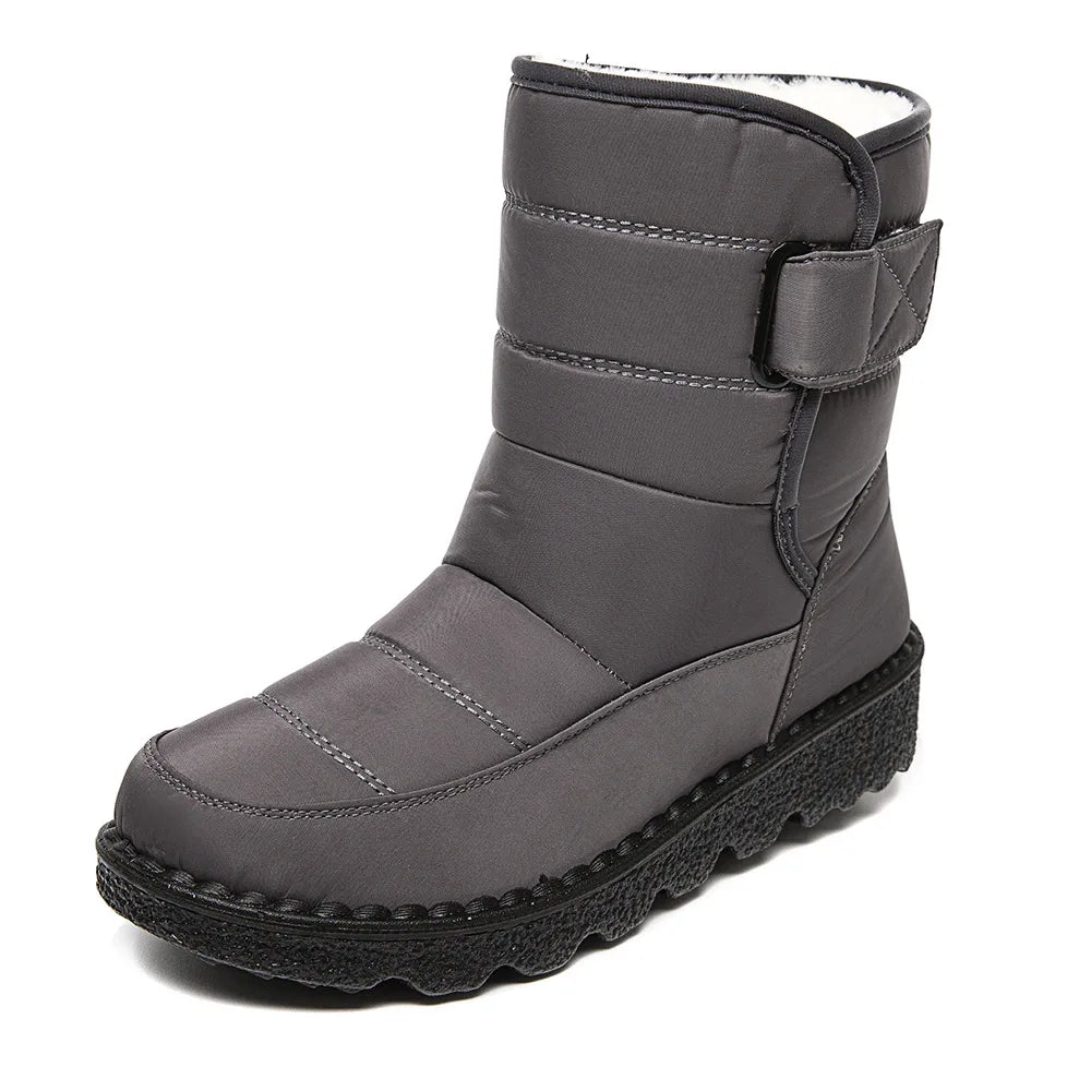 Winter – Women's Comfort Winter Boots - Gray - 36