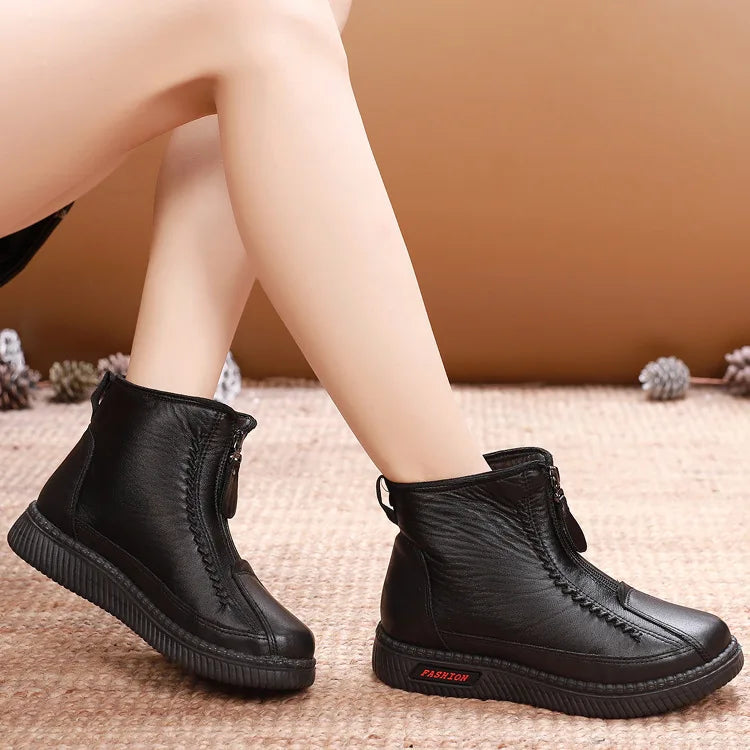 Florence – Women's Comfort Boots - Black - 36