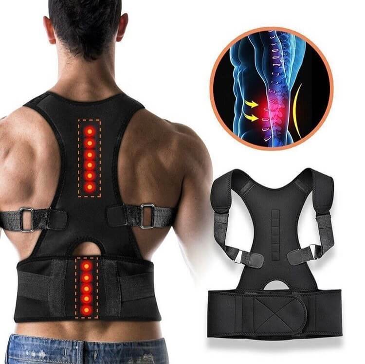 Flex – Adjustable Back Support - Black - M