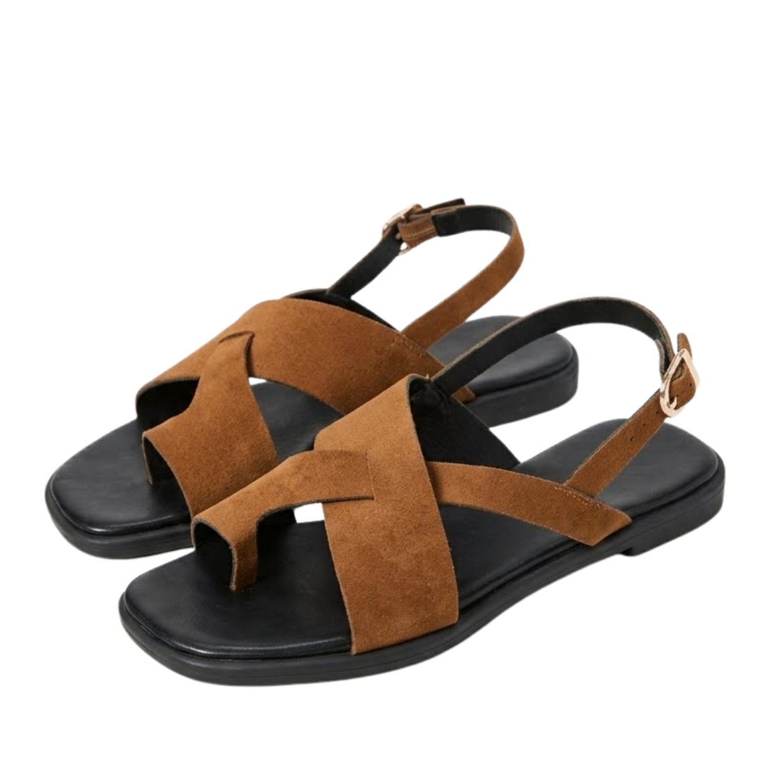 Women's Comfort Wedge Sandals - Brown - 35