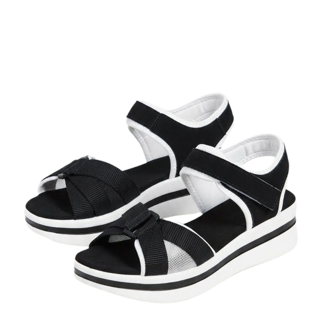Levity – Women's Comfort Sandals - Black - 36