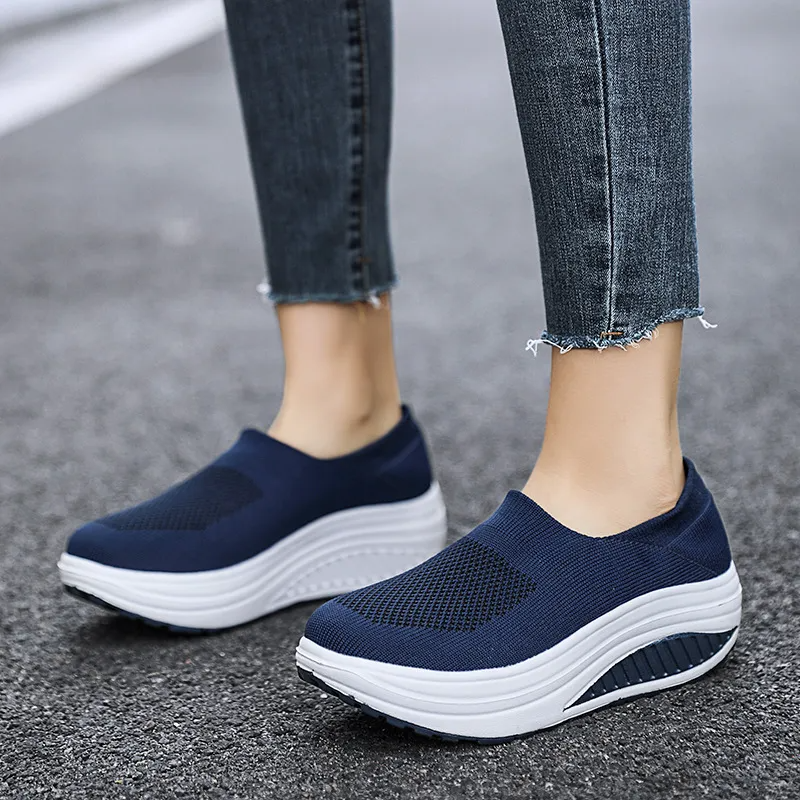 SoftFlex – Women's Comfort Sneakers - Gray - 41