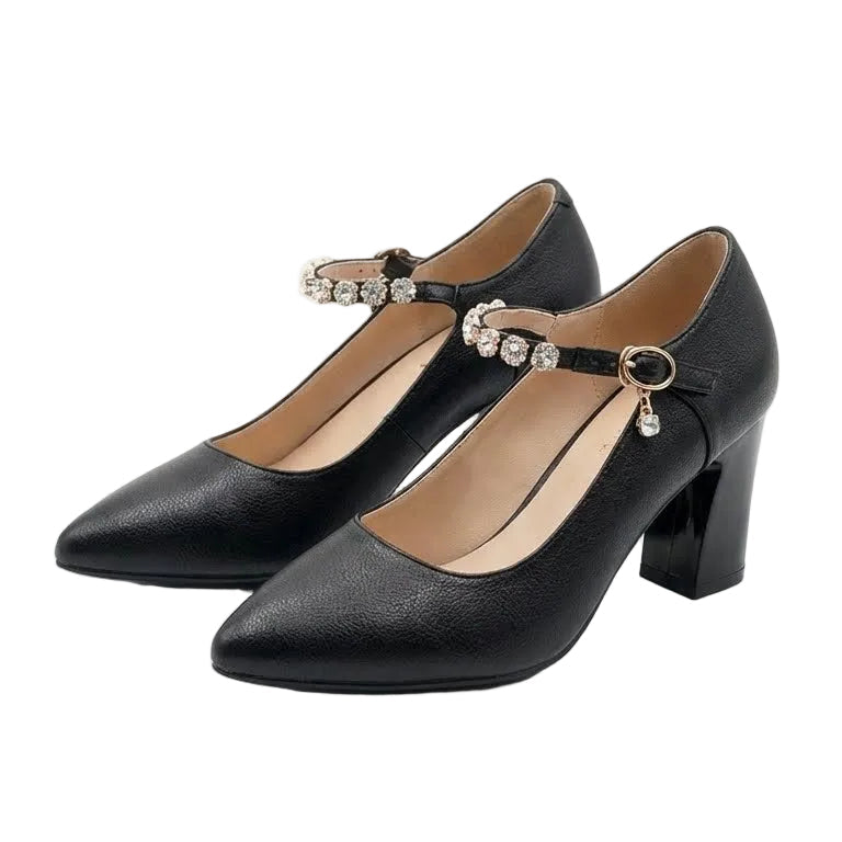 Cherry – Comfort Shoes - Black - 35