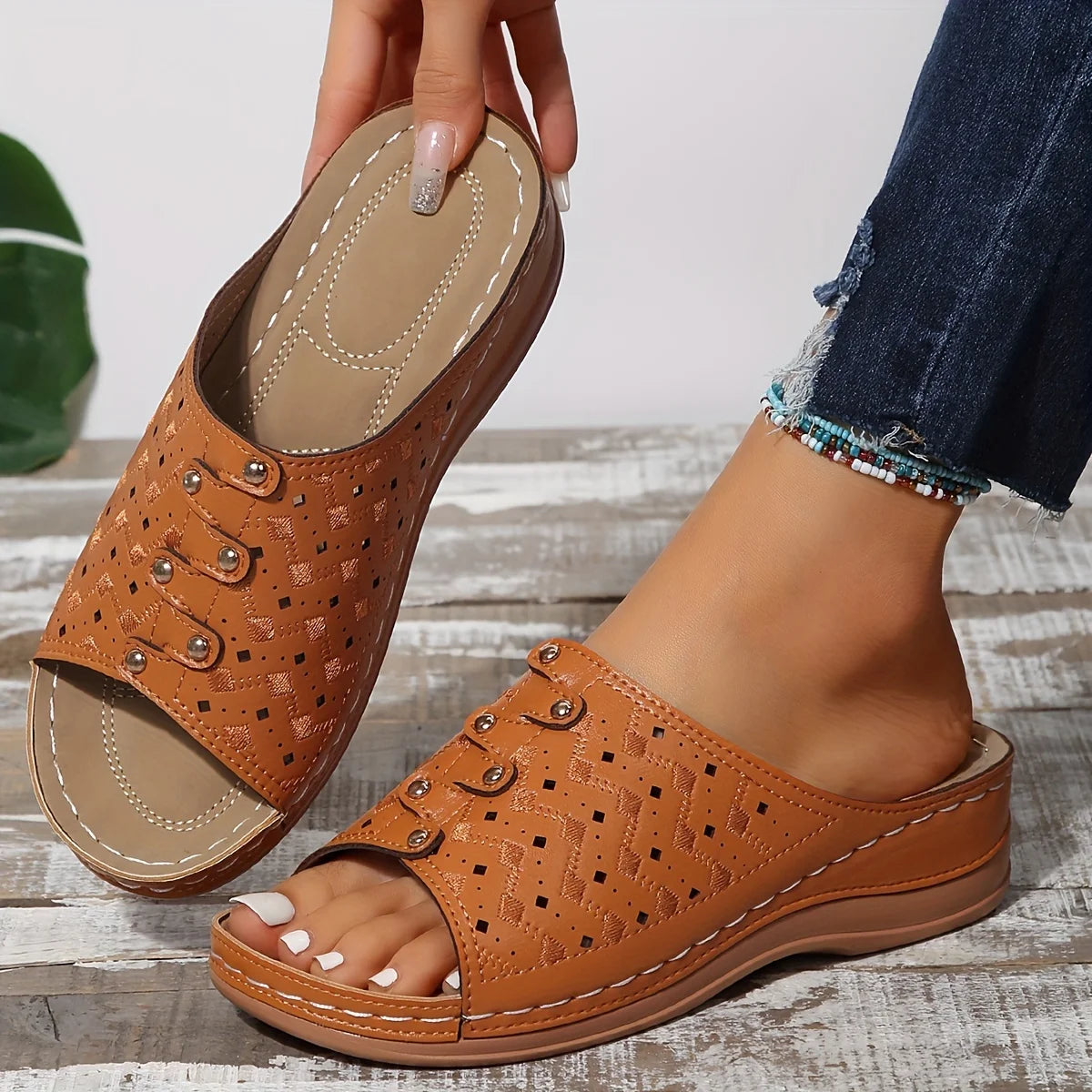 Sandália Feminina Soft Leve e Prática