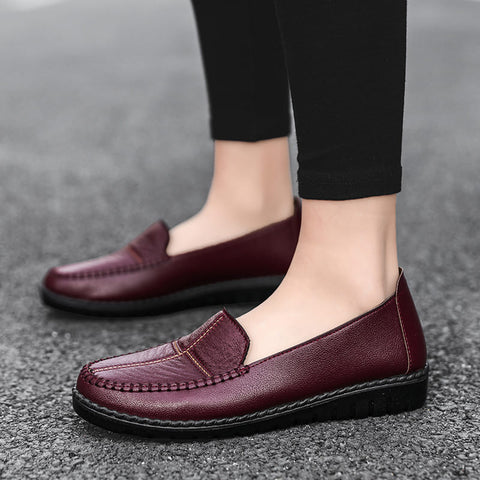 MoveComfort – Comfort Loafers - Red - 36