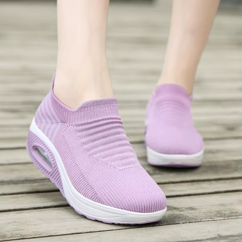 Active – Women's Comfort Athletic Sneakers - Lilac - 37