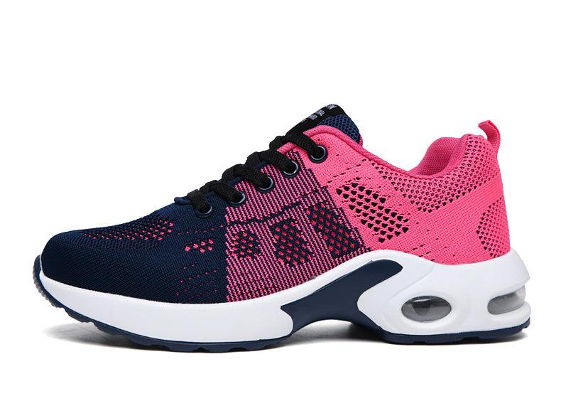 SportAir – Comfort Athletic Sneakers - Gray/Pink - 44