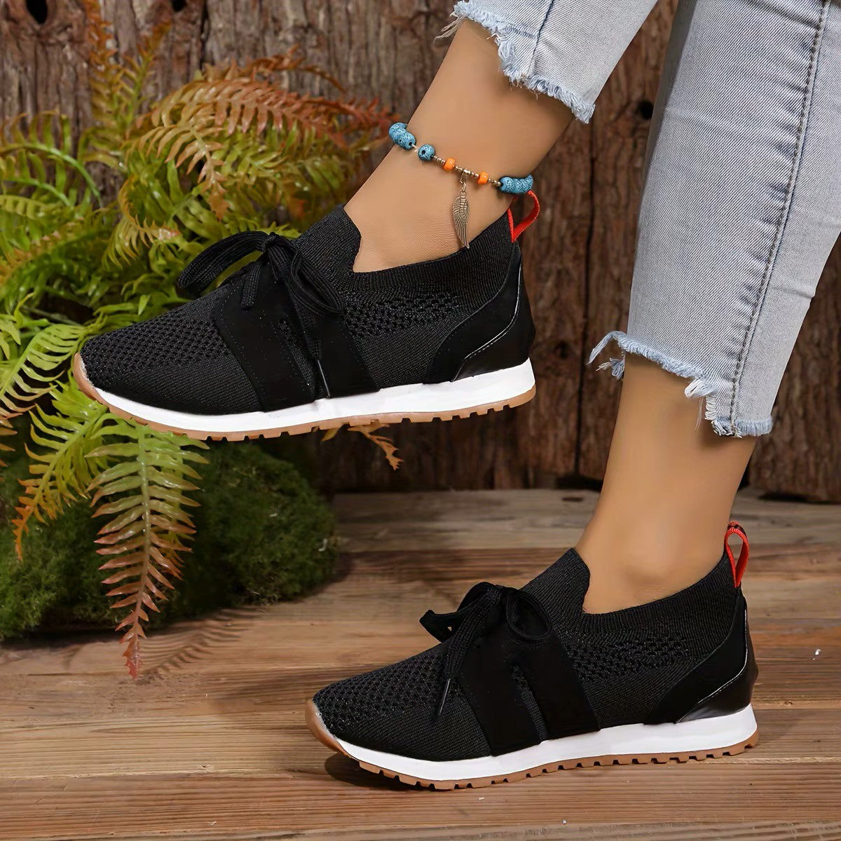 Aurelia – Comfort Sneakers - Black - 42