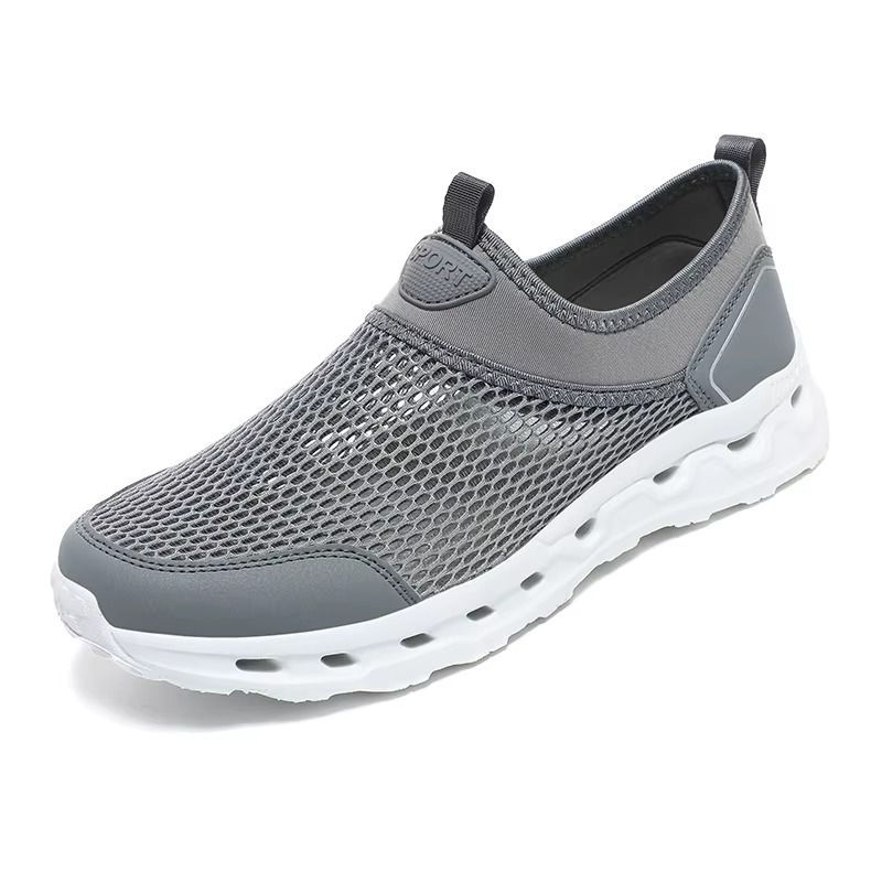 Falcon – Comfort Sneakers - Gray - 44