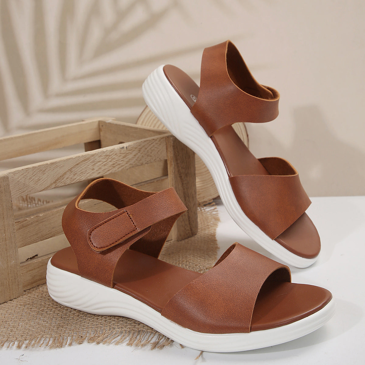 Sofia – Women's Comfort Sandals - Black - 38