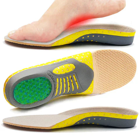 OrtoMax Comfort – Comfort Insoles - Yellow - 35-40