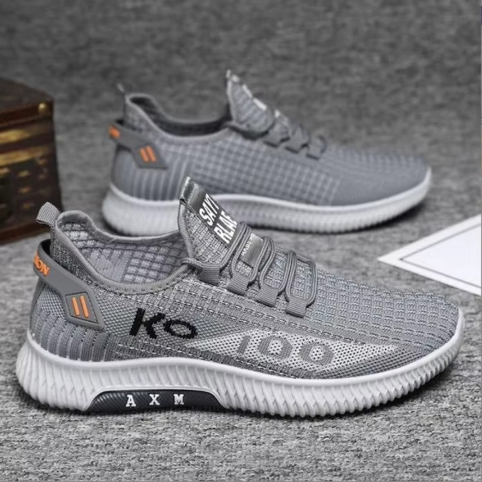 Power Step – Comfort Sneakers - Light Gray - 44