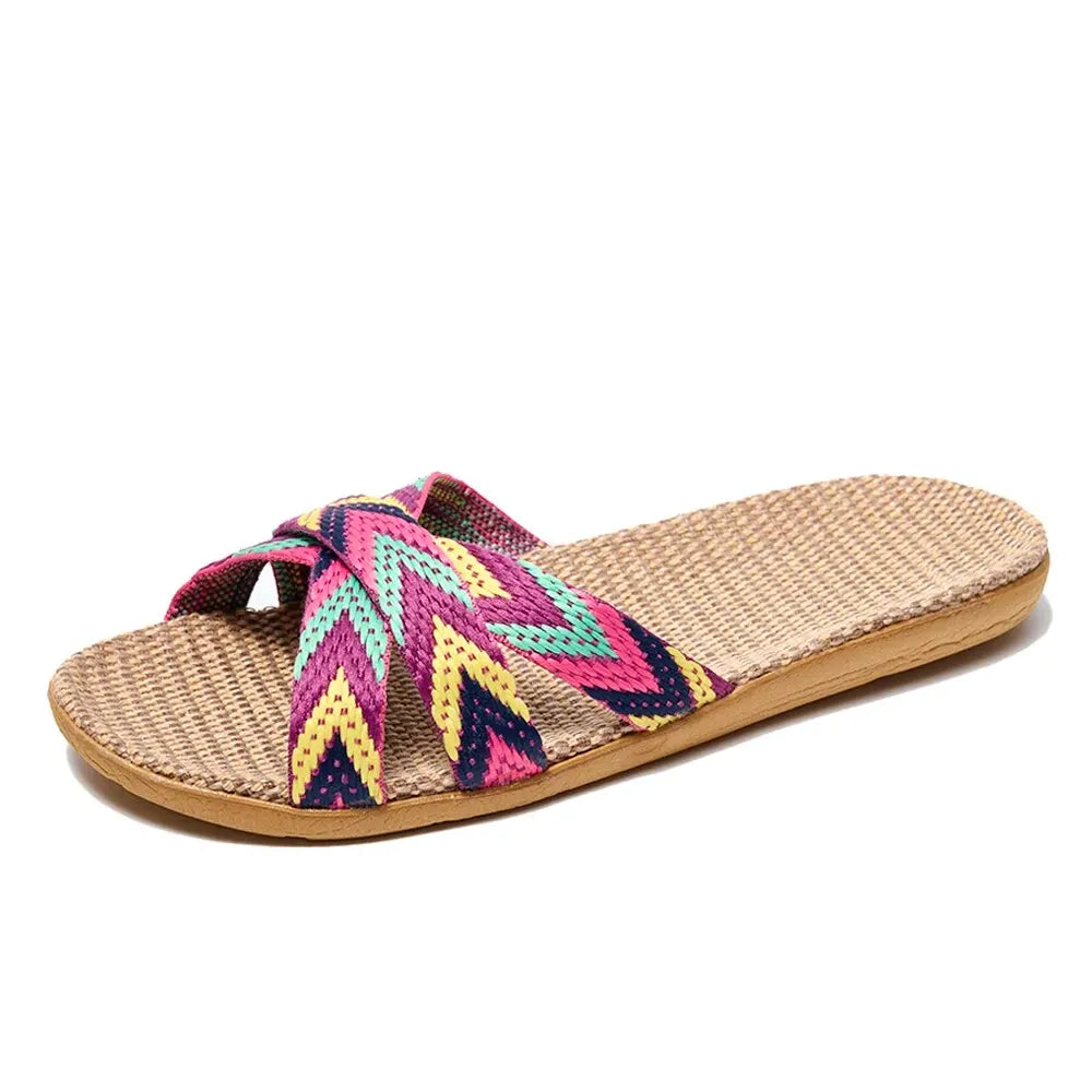 Summer – Women's Comfort Flip-Flops - Black - 42