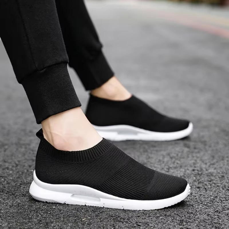 MoveFlex – Comfort Sneakers - Black/White - 41