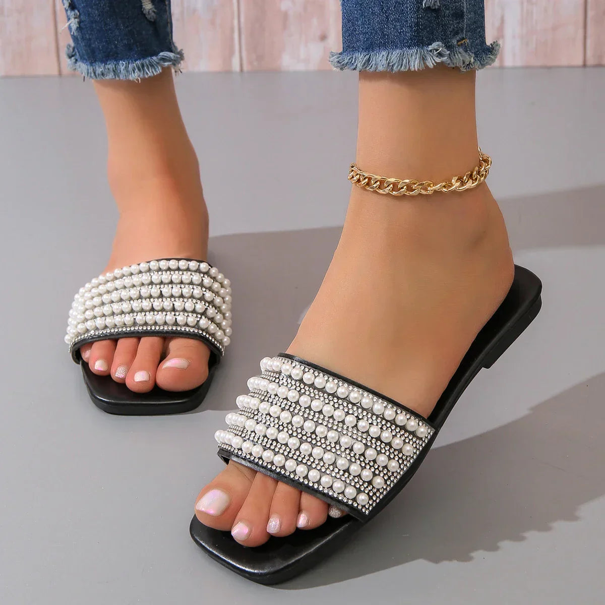 Pearl – Women's Comfort Sandals - White - 38