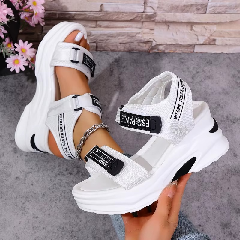 Stella – Women's Comfort Sandals - White - 42