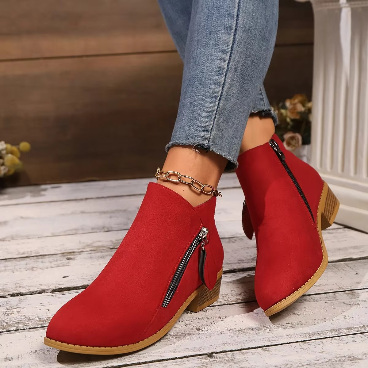 Bota Feminina Flora Leve e Estiloso