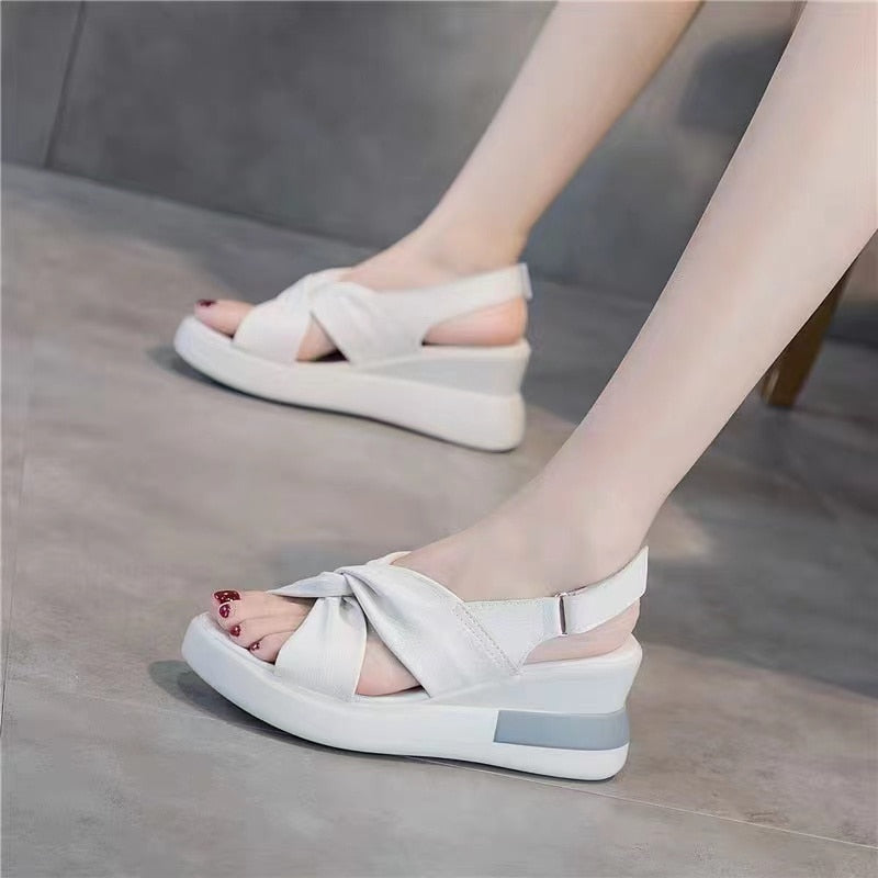 Silvana – Women's Comfort Sandals - White - 36