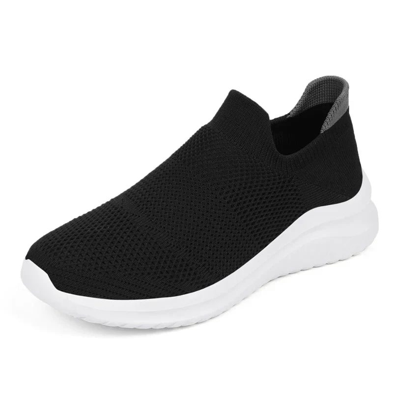 SportWalk – Comfort Athletic Sneakers - Black/White - 35
