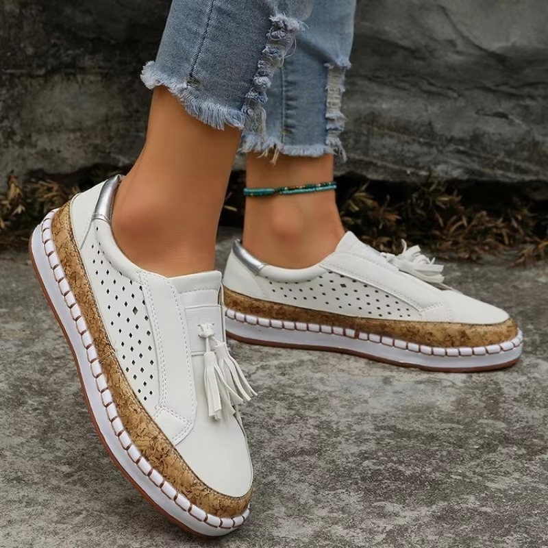 Calvona – Comfort Sneakers - White - 36