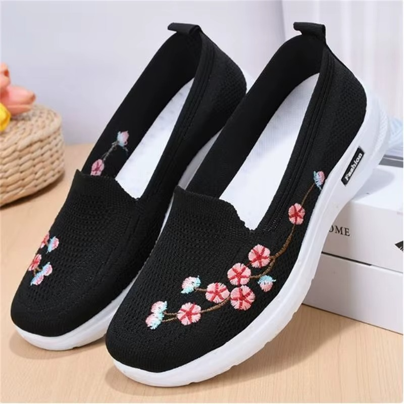 Flower – Comfort Sneakers - Black - 41