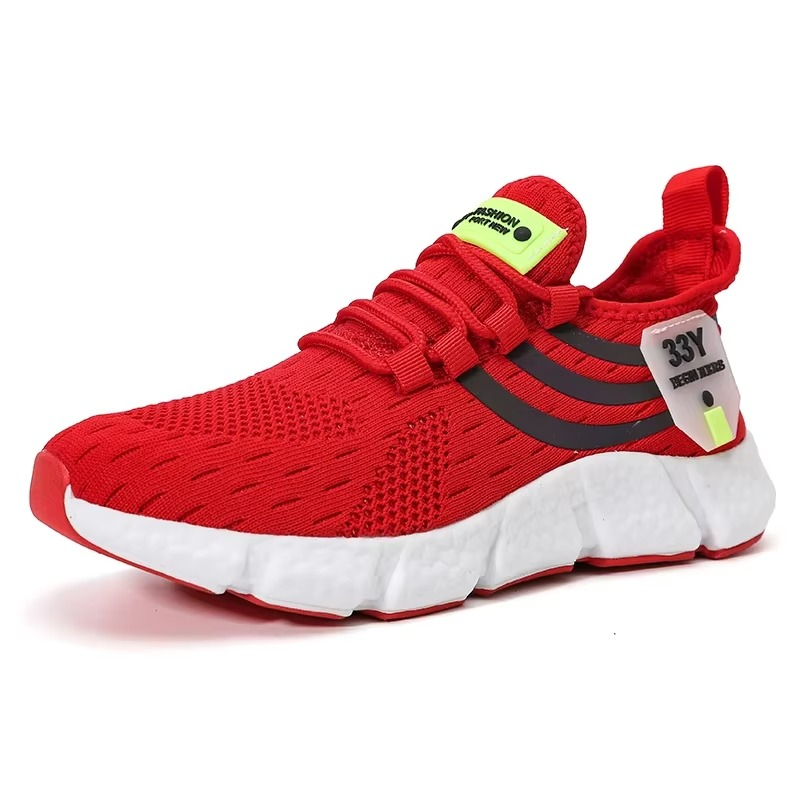 RunFit – Men's Comfort Sneakers - White - 37