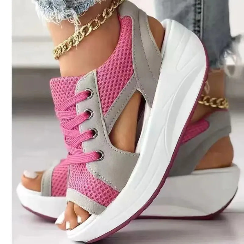 Gentle Breeze – Comfort Sneakers - Pink - 36